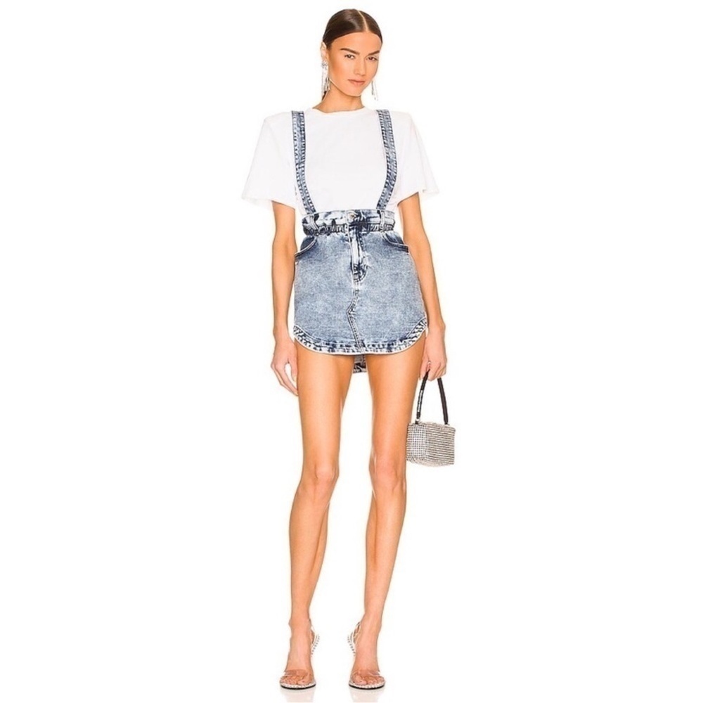 Retrofete Talula Denim Skirt - Picture 1 of 12
